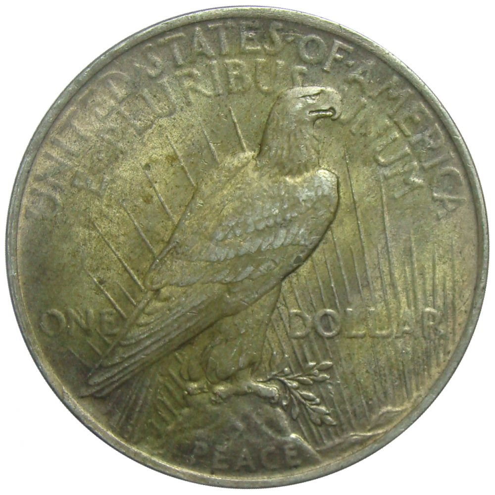 Moneda Plata 1 "Peace" Dolar 1923 Libertad  - Numisfila