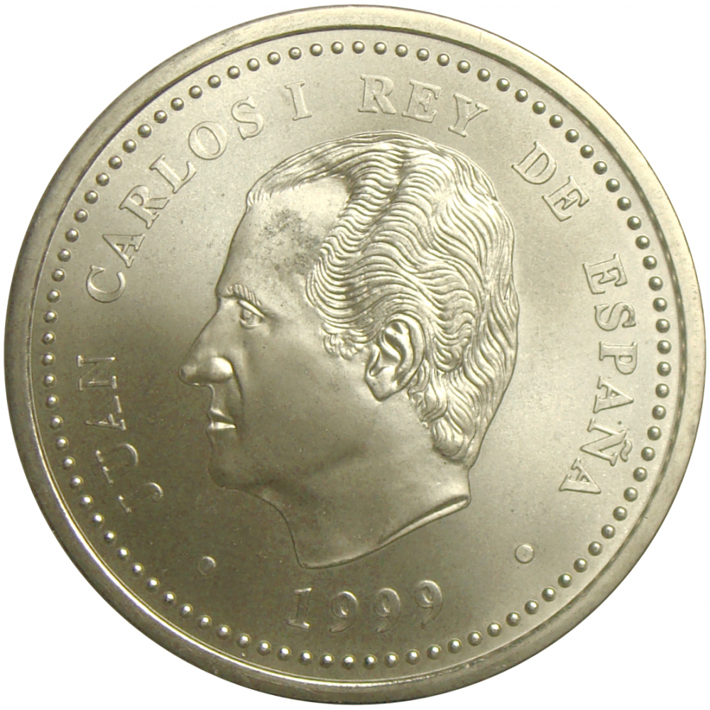 Moneda España Año Santo Jacobeo 2000 Pesetas 1999  - Numisfila