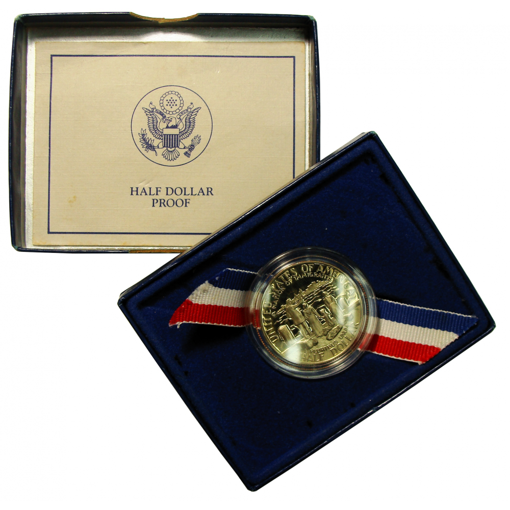 Moneda E.E.U.U. ½ Dólar 1986 - Estatua de la Libertad  - Numisfila