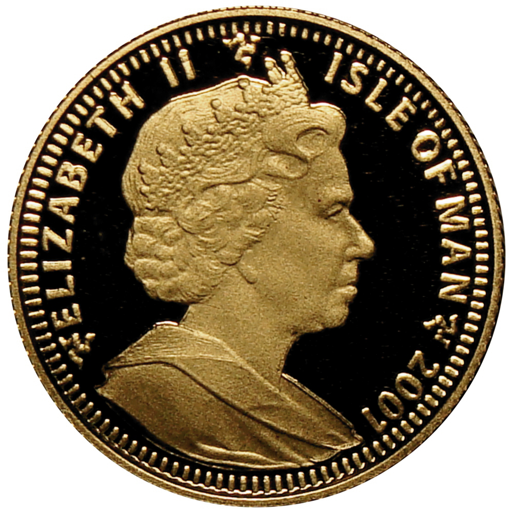 Moneda Oro Isla de Man 1/25 Crown - Harry Potter   - Numisfila