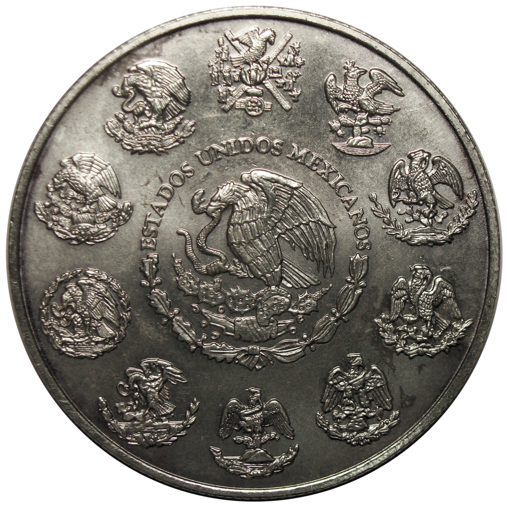 Victoria México Medalla Oficial 1 Onza Plata 2001  - Numisfila