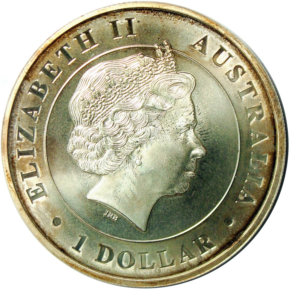 Moneda Australia 1 Dólar 2015 Araña de Tela de Embudo   - Numisfila