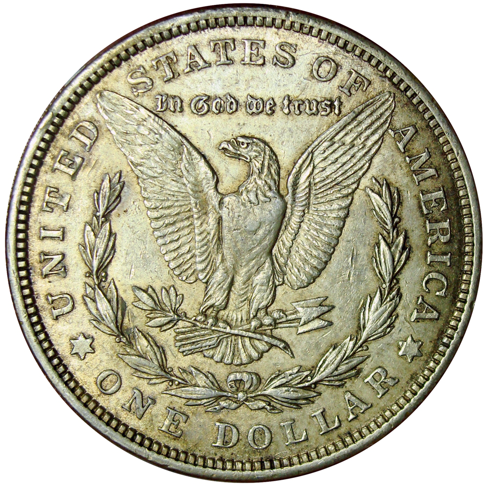 Moneda de Plata E.E.U.U. Dolar Morgan 1921 Filadelfia  - Numisfila