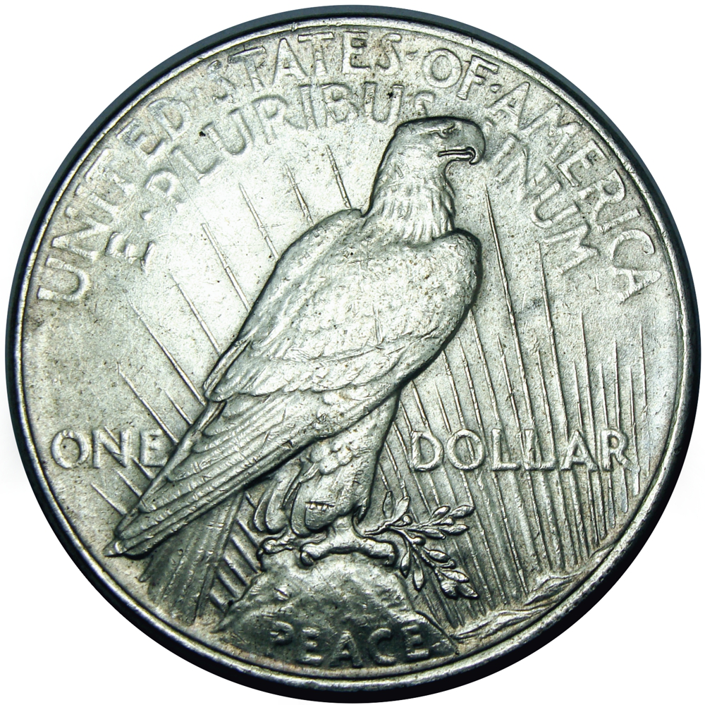 Moneda de Plata 1 Dólar 1922 Filadelfia "Peace Dollar" E.E.U.U  - Numisfila