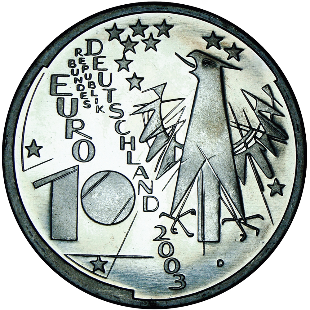 Moneda de Plata Alemania 10 Euros 2003 Museo de Munich  - Numisfila