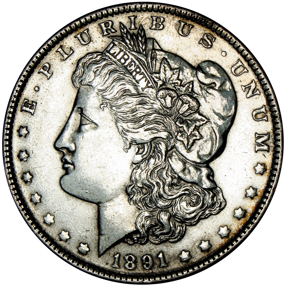 Moneda de Plata E.E.U.U. Dolar Morgan 1891 O Nueva Orleans - Numisfila