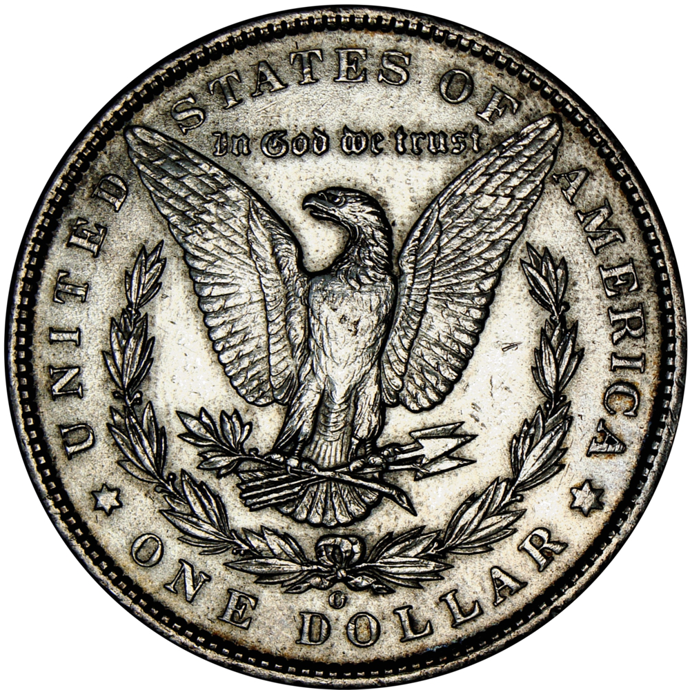 Moneda de Plata E.E.U.U. Dolar Morgan 1891 O Nueva Orleans  - Numisfila