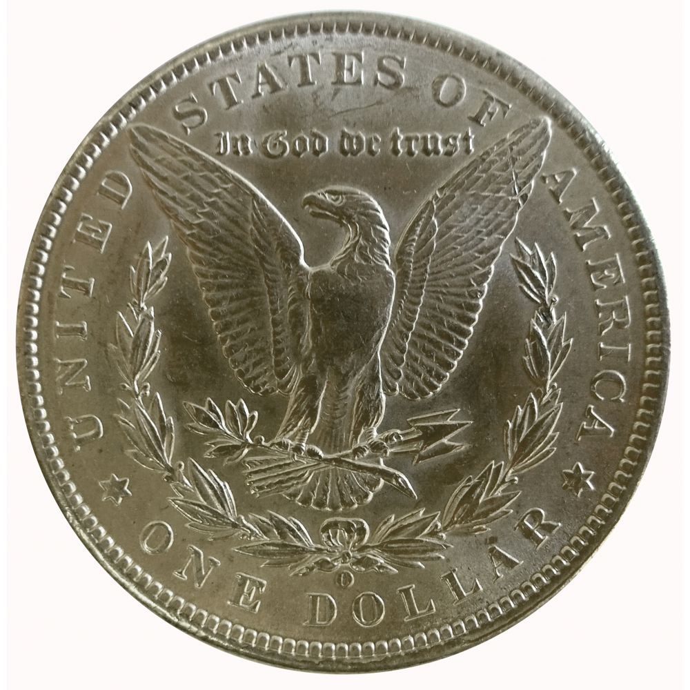 Moneda de Plata E.E.U.U. Dolar Morgan 1900 O New Orleans  - Numisfila