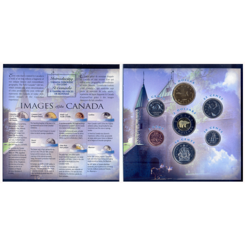 Canada Set 7 Monedas 2004 Royal Mint  - Numisfila
