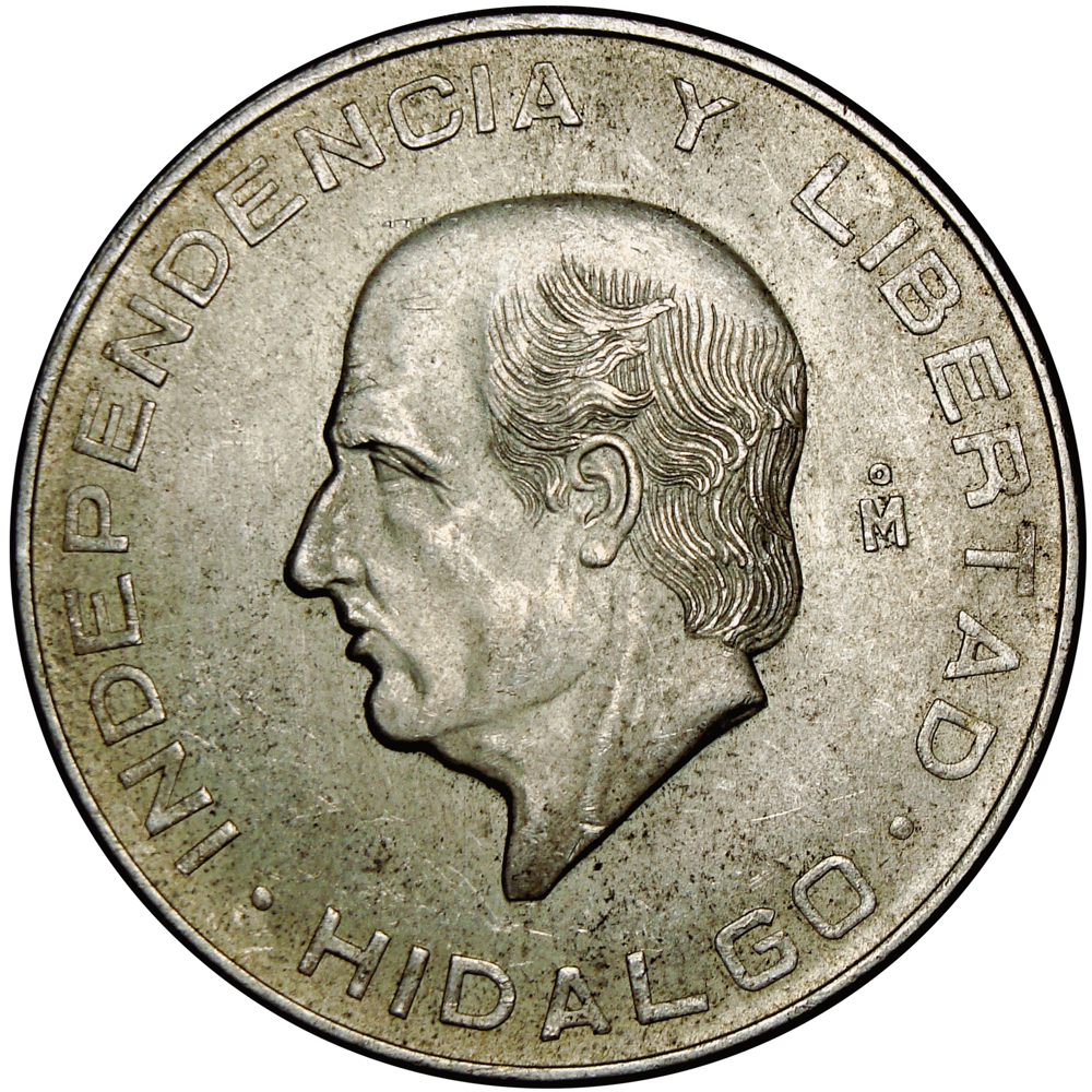México Moneda de Plata 10 Pesos 1956 Hidalgo - Numisfila