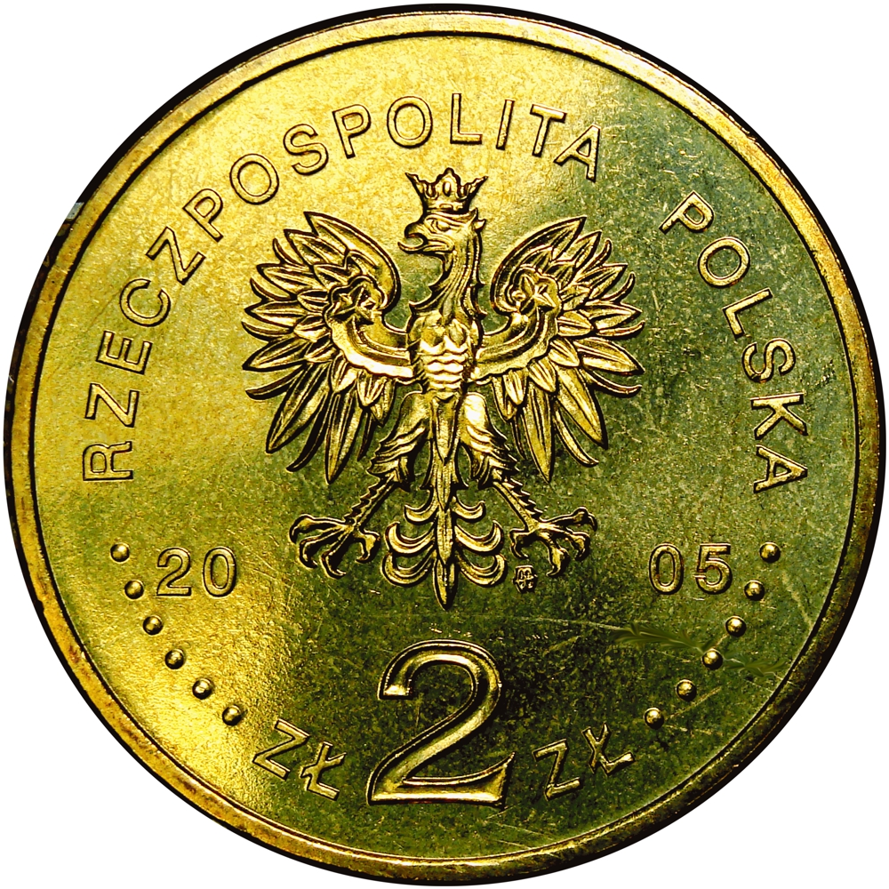 Polonia Moneda 2 Zlotys 2005 Juan Pablo II - Numisfila