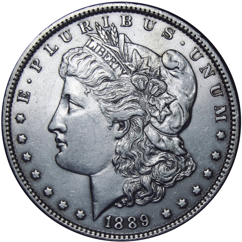 Morgan Moneda de Plata EE. UU. Dollar 1889 Filadelfia - Numisfila
