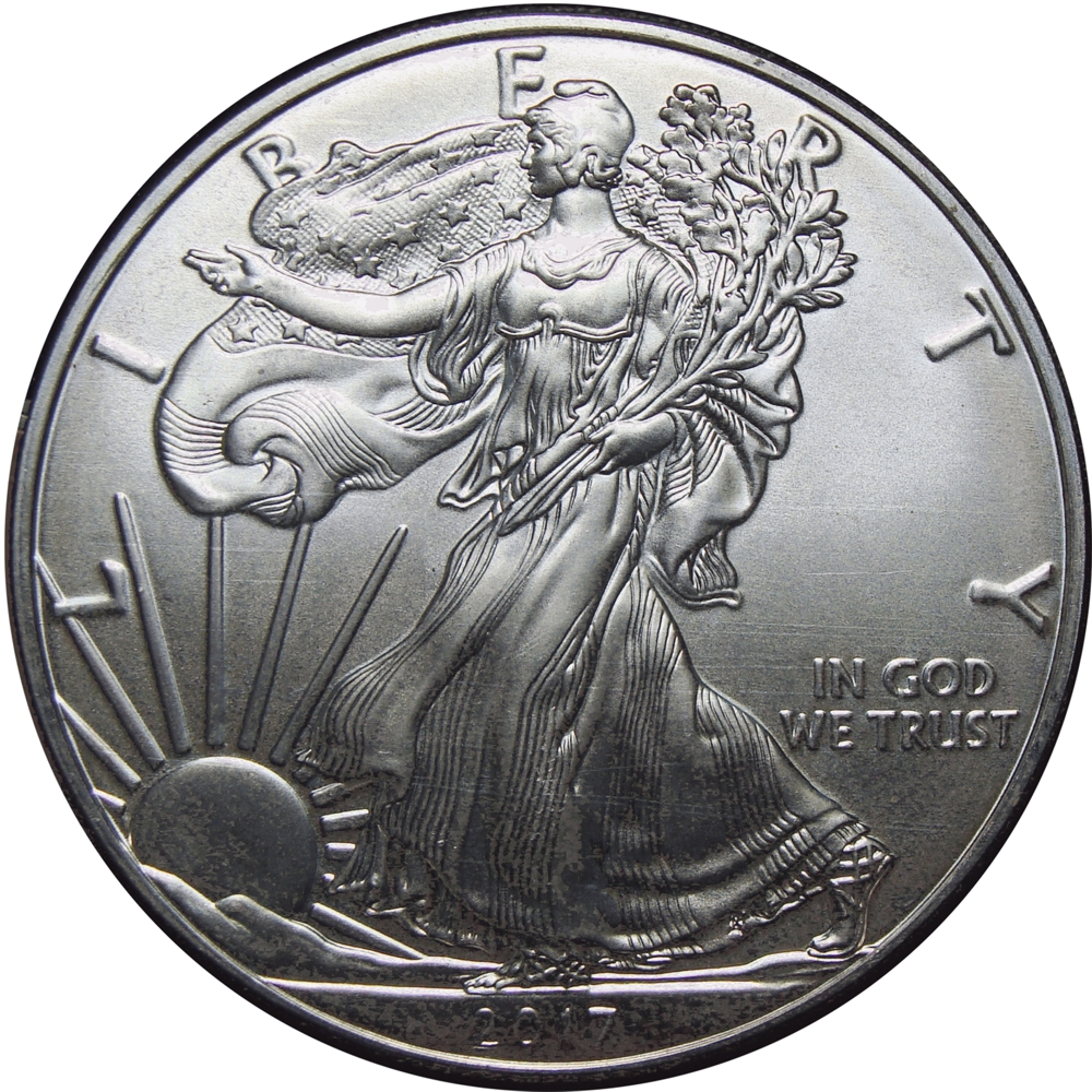EE. UU. Moneda Dollar de Plata 2017 Liberty Walking - Numisfila