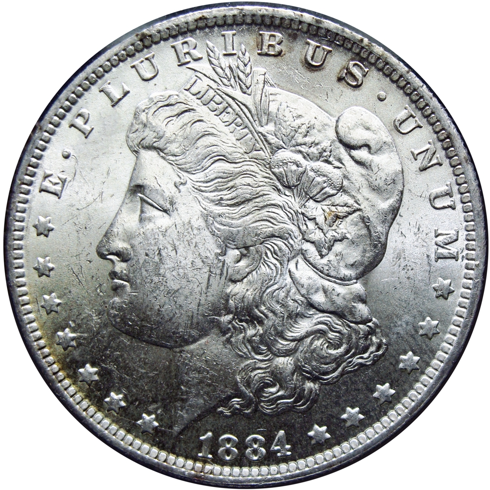 EE. UU. Moneda de Plata Dollar Morgan 1884 O New Orleans - Numisfila