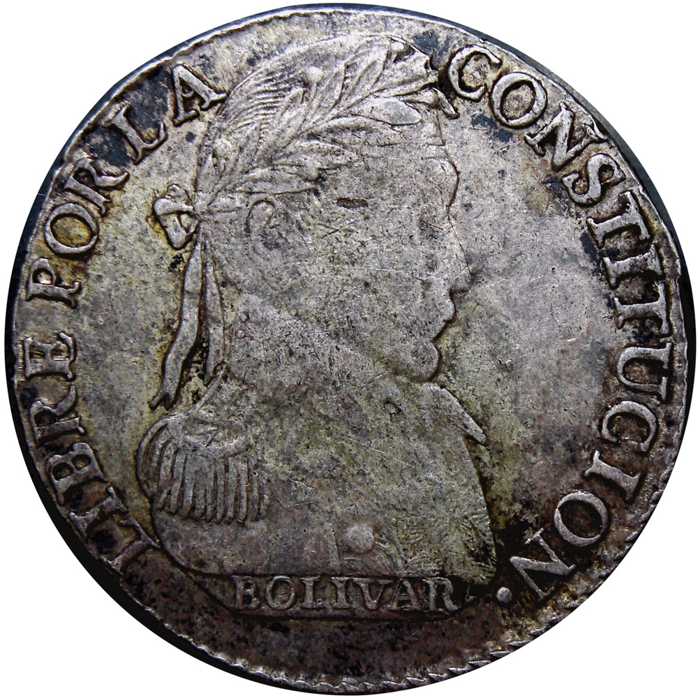 Bolivia Moneda de Plata Potosí 4 Soles 1830 Potosí JL - Numisfila