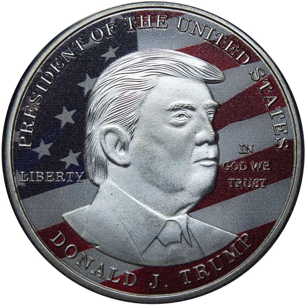 Medalla Esmaltada Donald J. Trump "Make America Great Again" - Numisfila