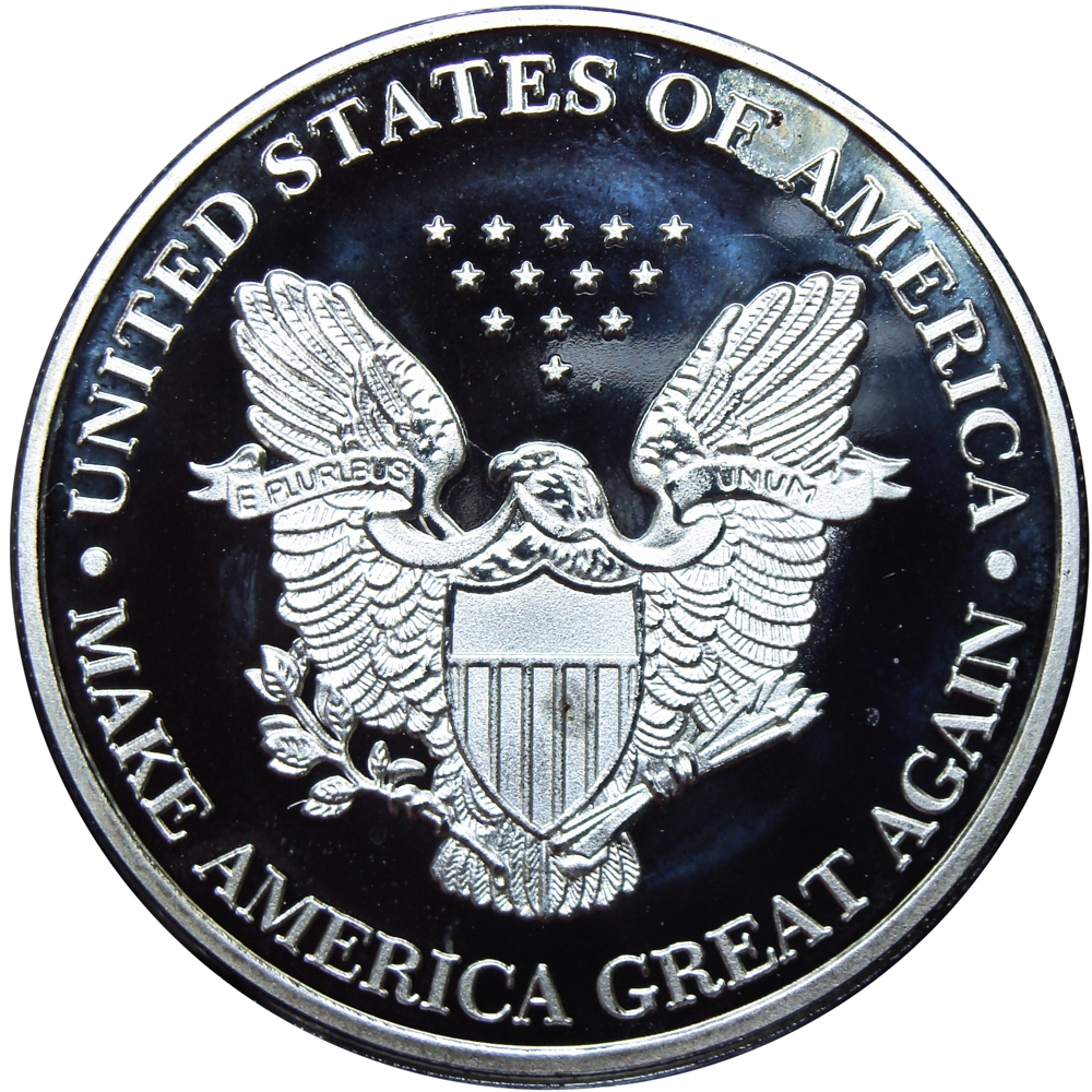 Medalla Esmaltada Donald J. Trump "Make America Great Again"  - Numisfila