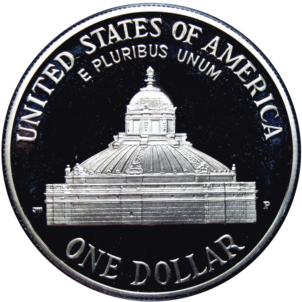 EE.UU. Moneda de Plata Dollar 2000 P Biblioteca Congreso  - Numisfila