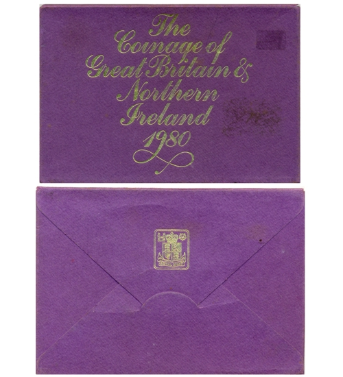 Set Proof Reino Unido 1980 Gran Bretaña e Irlanda del Norte 6 Monedas  - Numisfila