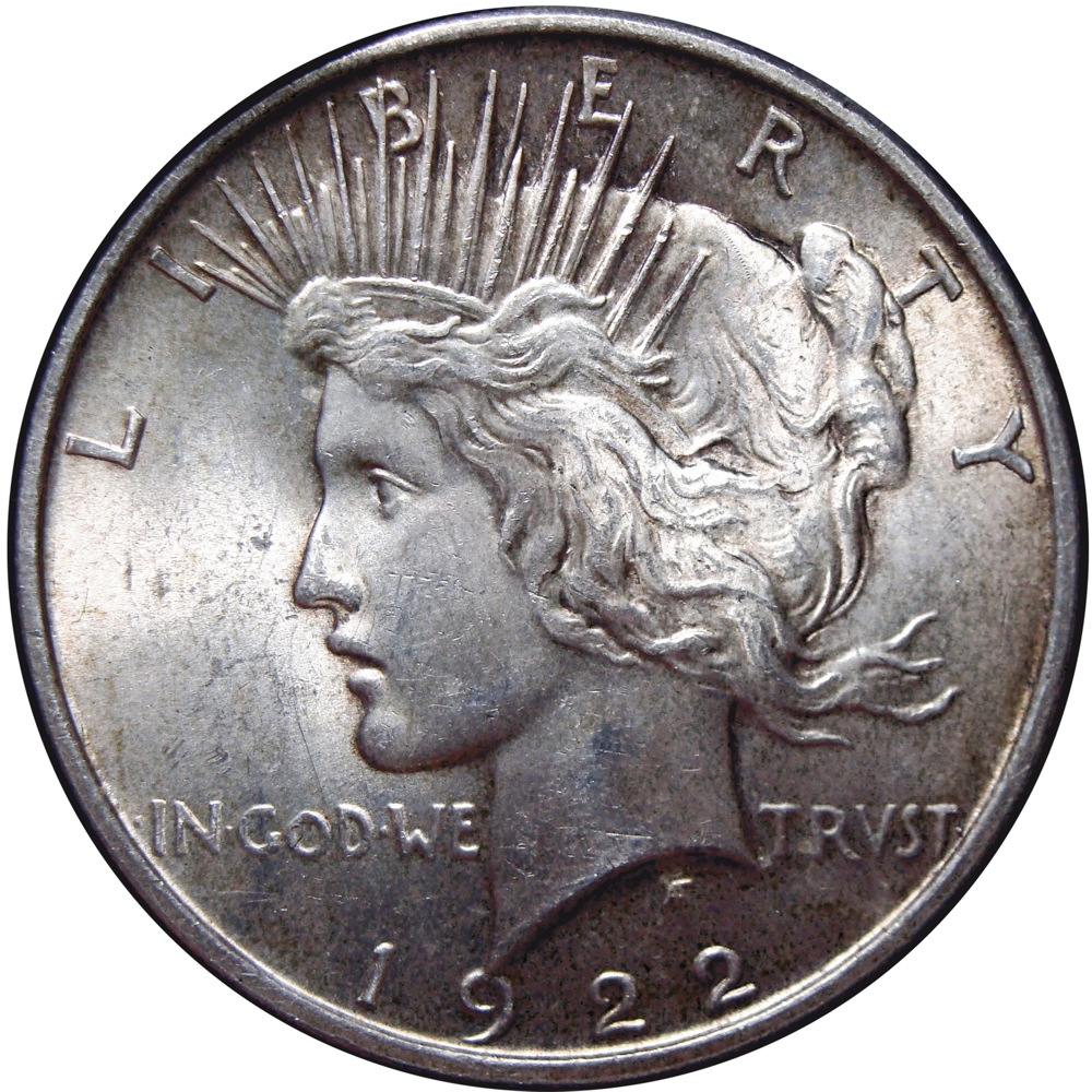 EE. UU. Moneda de Plata Dollar 1922 Filadelfia "Peace Dollar" - Numisfila