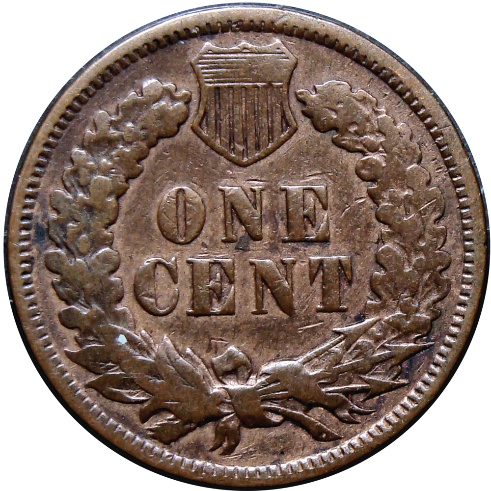 EE. UU. Moneda de Cobre One Cent 1900 Cabeza de Indio  - Numisfila