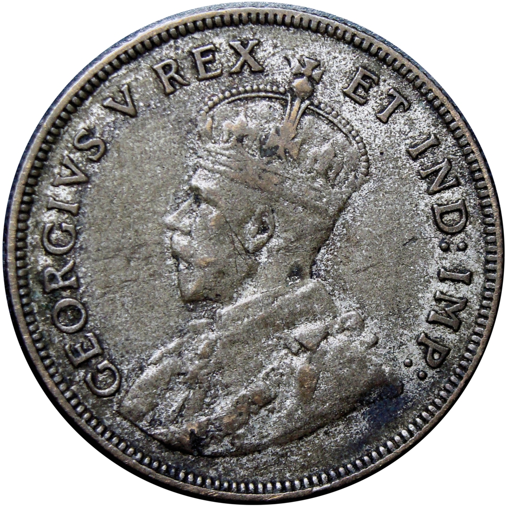 África Oriental Británica Moneda 1 Shilling 1924 León y Jorge V  - Numisfila