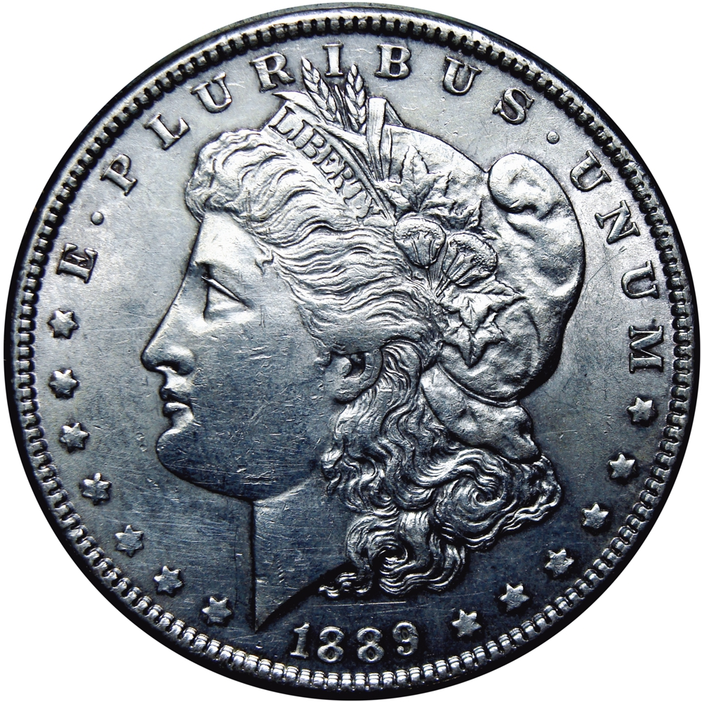 EE. UU. Morgan Moneda de Plata Dollar 1889 Filadelfia - Numisfila