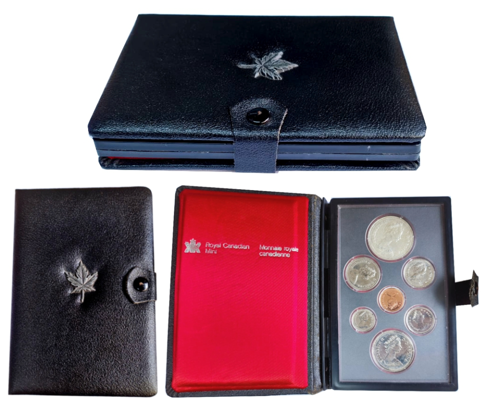 Canadá Set 7 Monedas 1980 Double Dollar Coin Collection - Numisfila