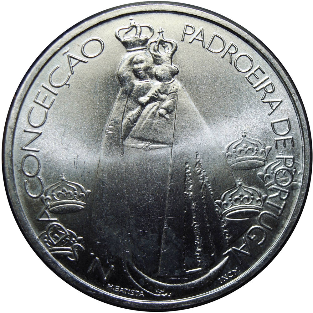 Portugal Moneda de Plata 1000 Escudos 1996 Nuestra Señora de la Concepción (N. S. da Conceição) - Numisfila