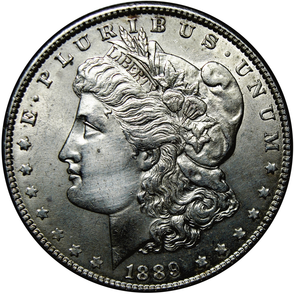 EE. UU. Morgan Moneda de Plata Dollar 1889 Filadelfia - Numisfila