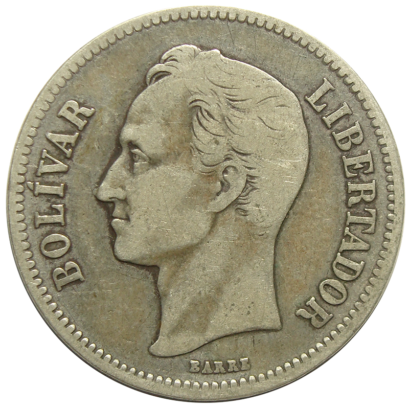 Moneda 2 Bolívares 1936  - Numisfila