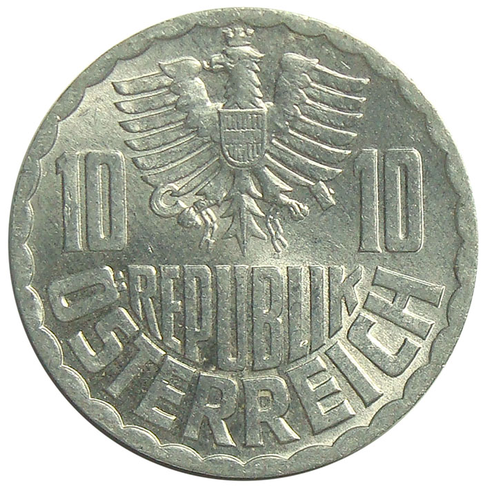 Moneda Austria 10 Groschen 1951-2001  - Numisfila