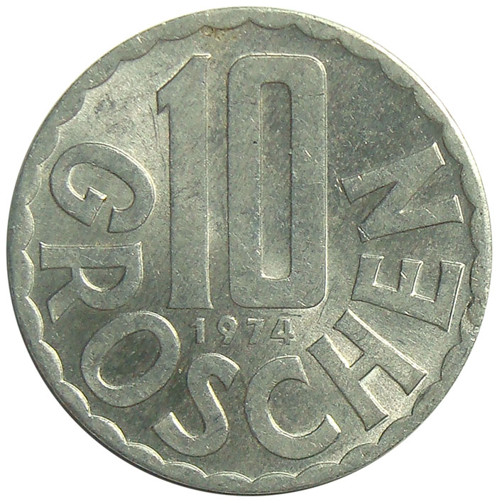 Moneda Austria 10 Groschen 1951-2001  - Numisfila