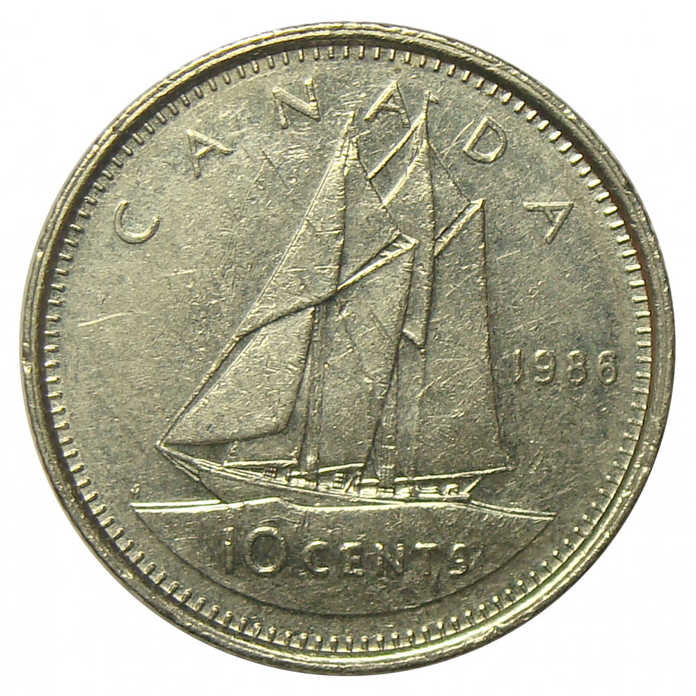 Moneda Canada 10 Centavos 1979-89  - Numisfila