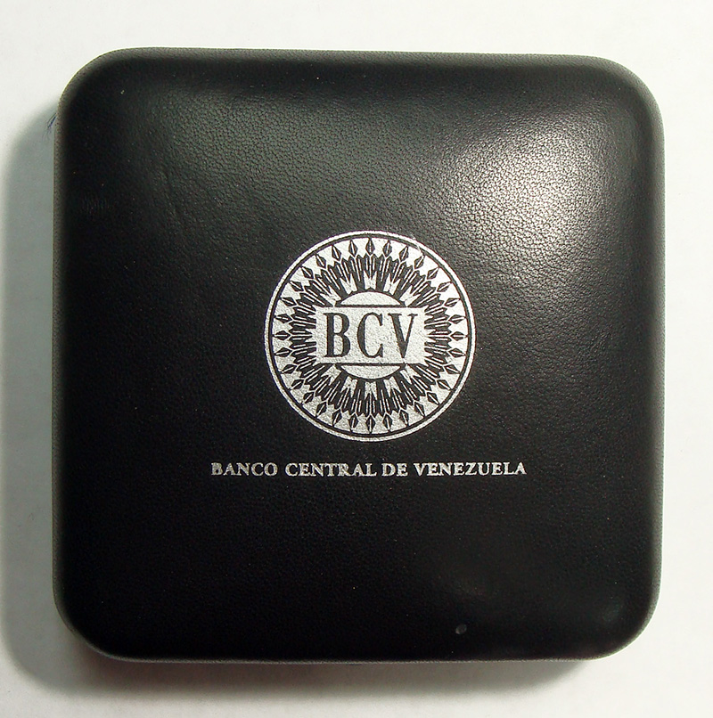 Moneda 70 Aniv Banco Central 50 Bolívares 2010  - Numisfila