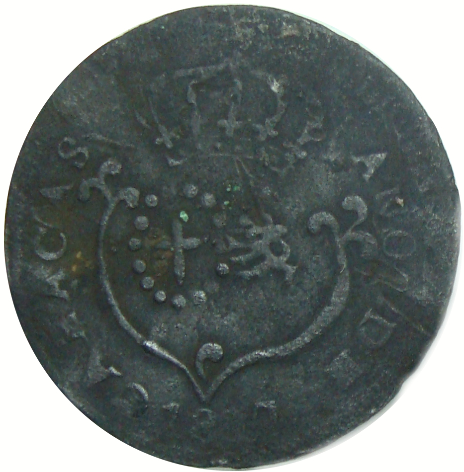 Moneda Provincia Caracas ¼ Real 1817 Pequeño Cuartillo   - Numisfila