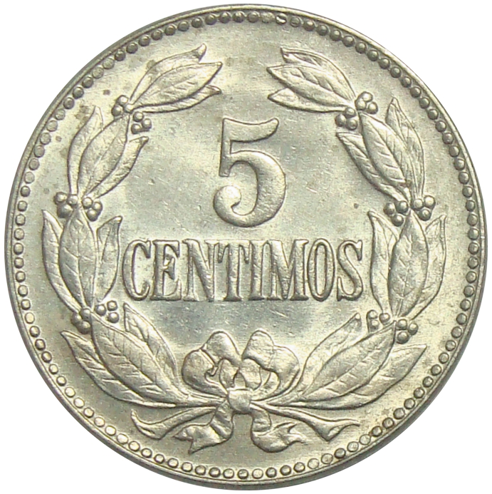 Moneda 5 Céntimos - Puya de 1946  - Numisfila