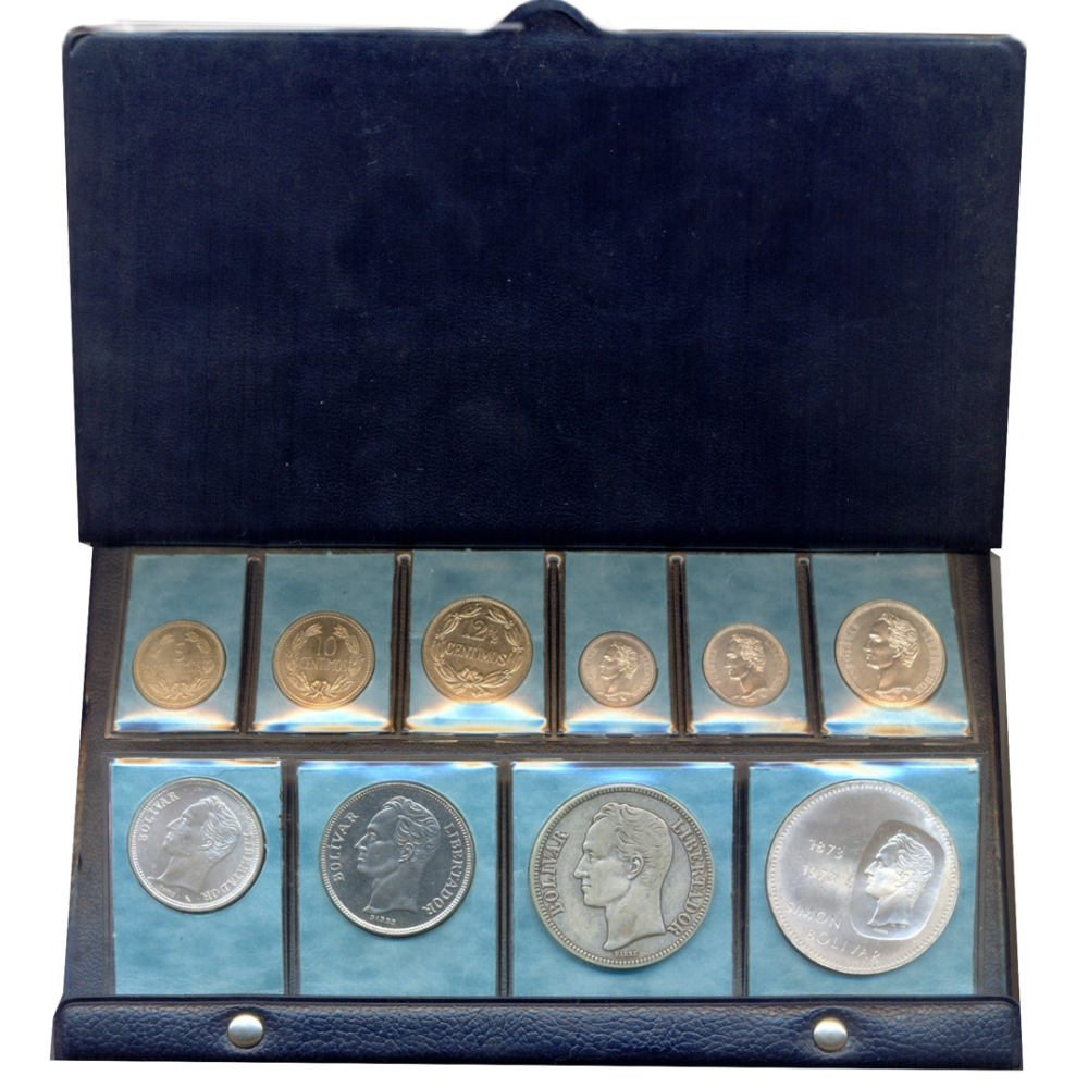 BCV Souvenir 10 Monedas de Venezuela 1935 – 1977 - Numisfila