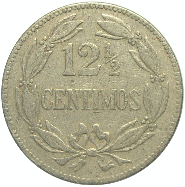 Moneda 12½ Céntimos - Locha 1938  - Numisfila