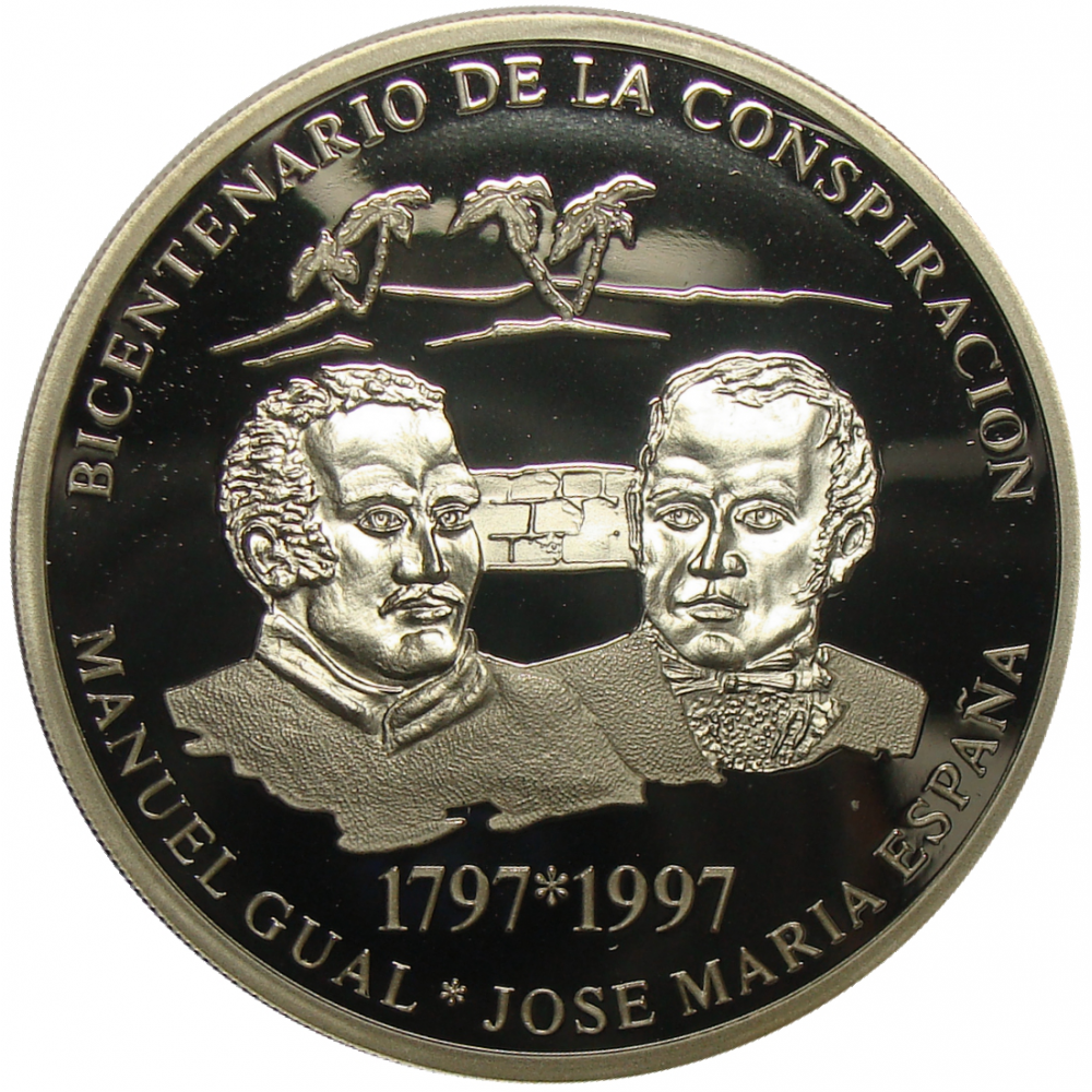 Moneda 500 Bolívares 1997 Gual y España  - Numisfila