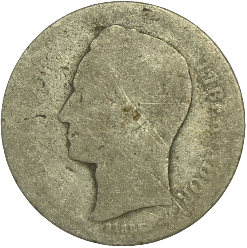 Escasa Moneda 1 Bolivar de Plata 1900  - Numisfila