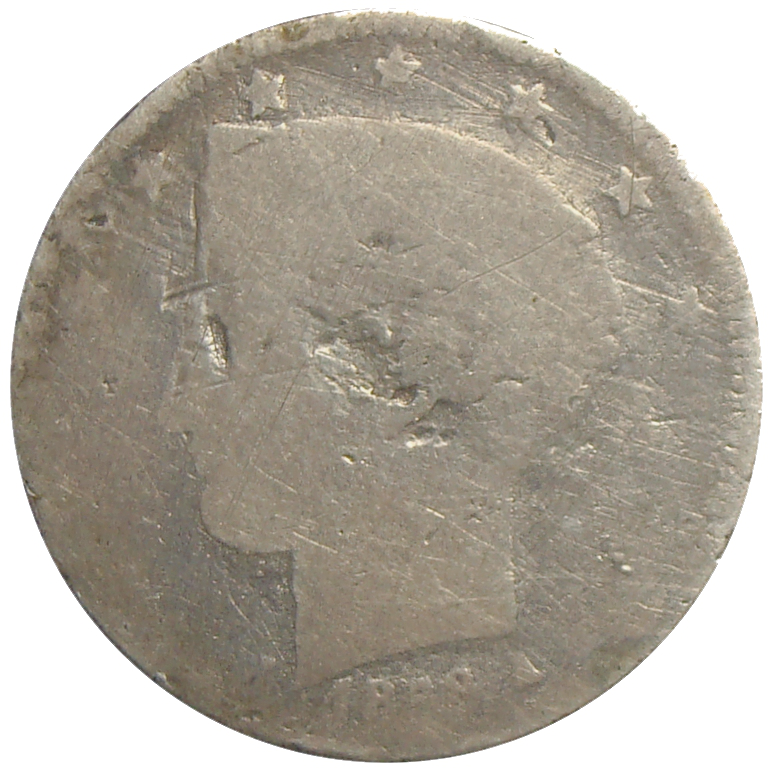 Moneda 2 Reales - 20 Centavos 1858 Libertad  - Numisfila