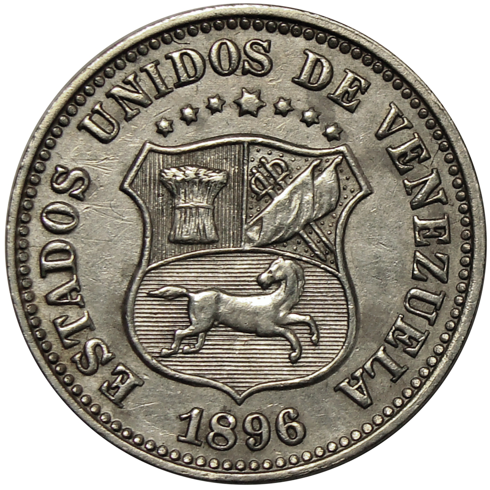 Moneda 5 Céntimos 1896 - Puya - Numisfila