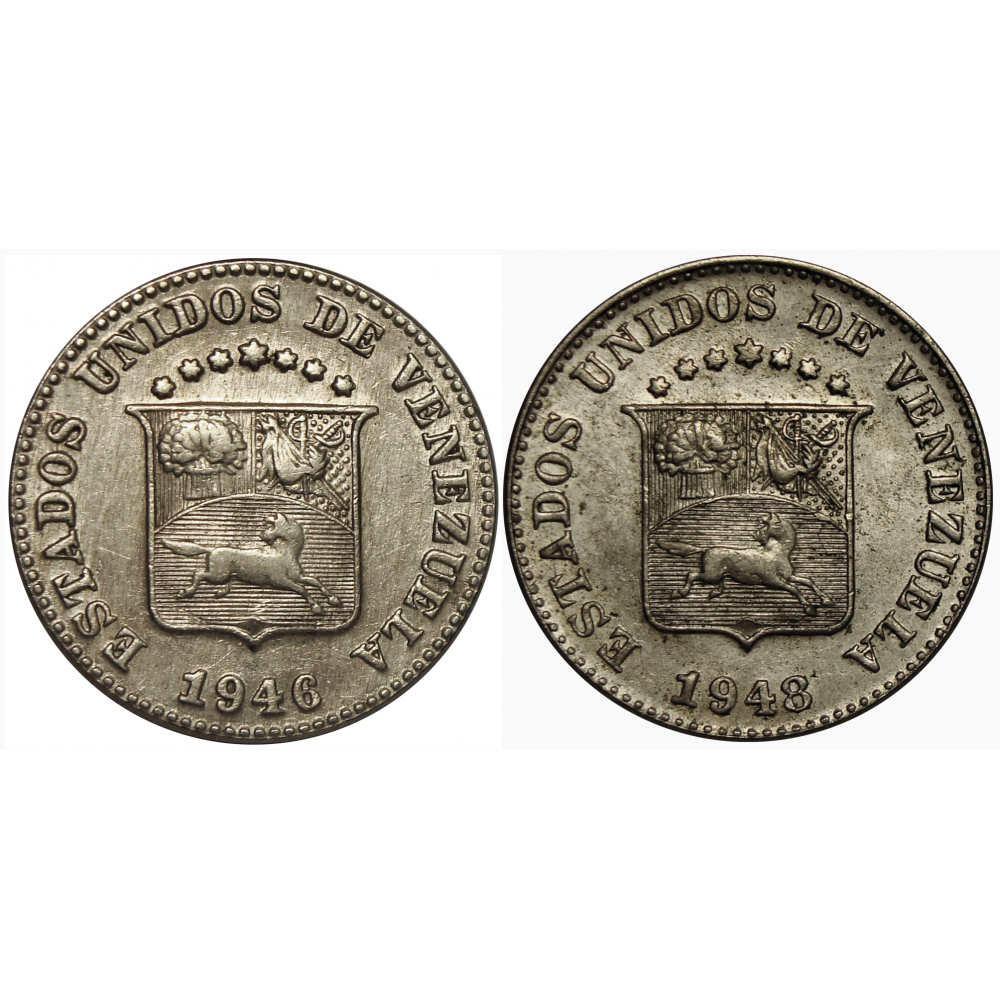 Monedas 5 Céntimos - Puyas de 1946 y 1948  - Numisfila