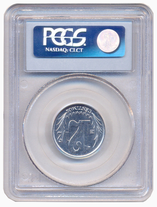 Moneda 12½ Céntimos 2007 PCGS MS64 1er día de emisión - First Day of Issue  - Numisfila
