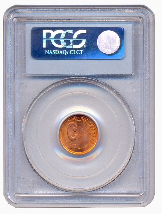 Moneda 5 Céntimos 2007 PCGS MS66RD 1er día de emisión - First Day of Issue  - Numisfila