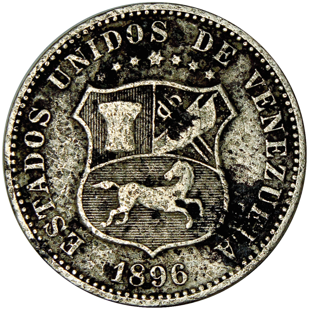 Locha Moneda 12½ Céntimos 1896 - Numisfila
