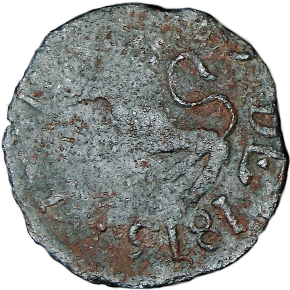 Provincia Guayana Moneda ½ Real 1815 Variante 5 Acostado - Numisfila