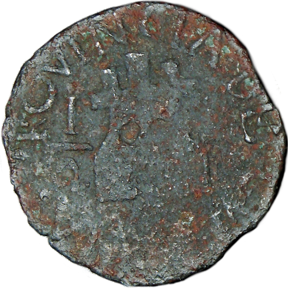 Provincia Guayana Moneda ½ Real 1815 Variante 5 Acostado  - Numisfila