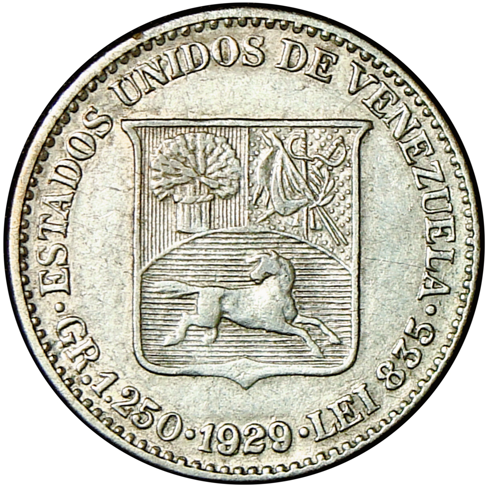 Moneda de Plata 25 Céntimos 1929 - Medio - Numisfila